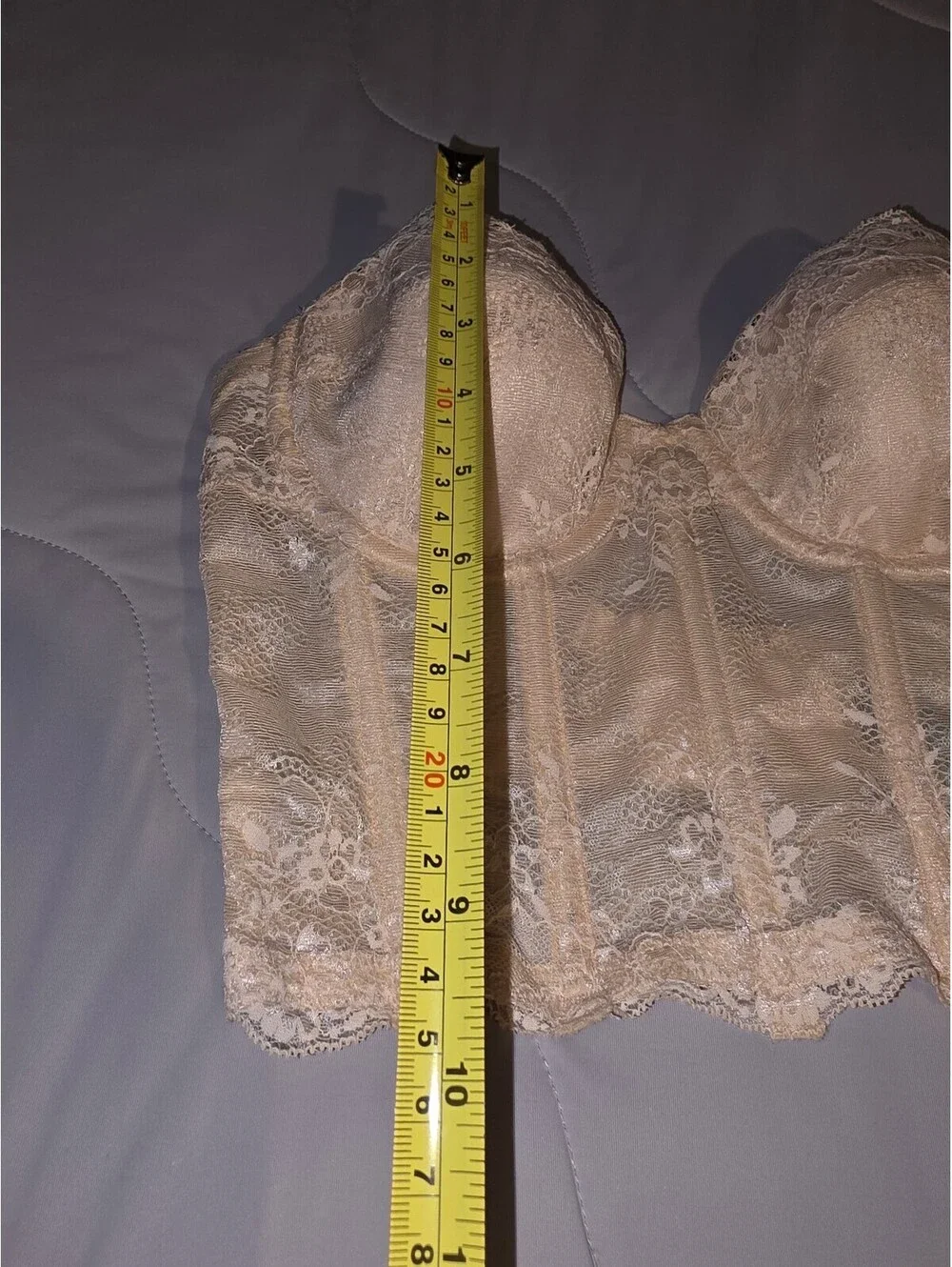 Dominque Bustier Strapless - Beige bra 34A - new with tags
